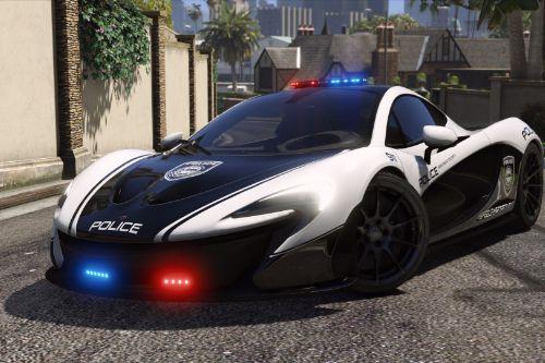 McLaren P1 Police: Hot Pursuit